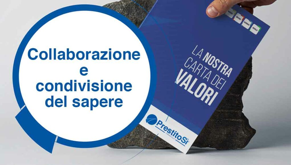 valori collaborazione e condivisione del sapere